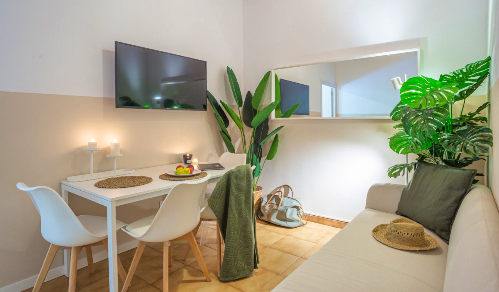 Serene Wabi-Sabi Coliving on Rambla del Raval in Historic Ciutat Vella