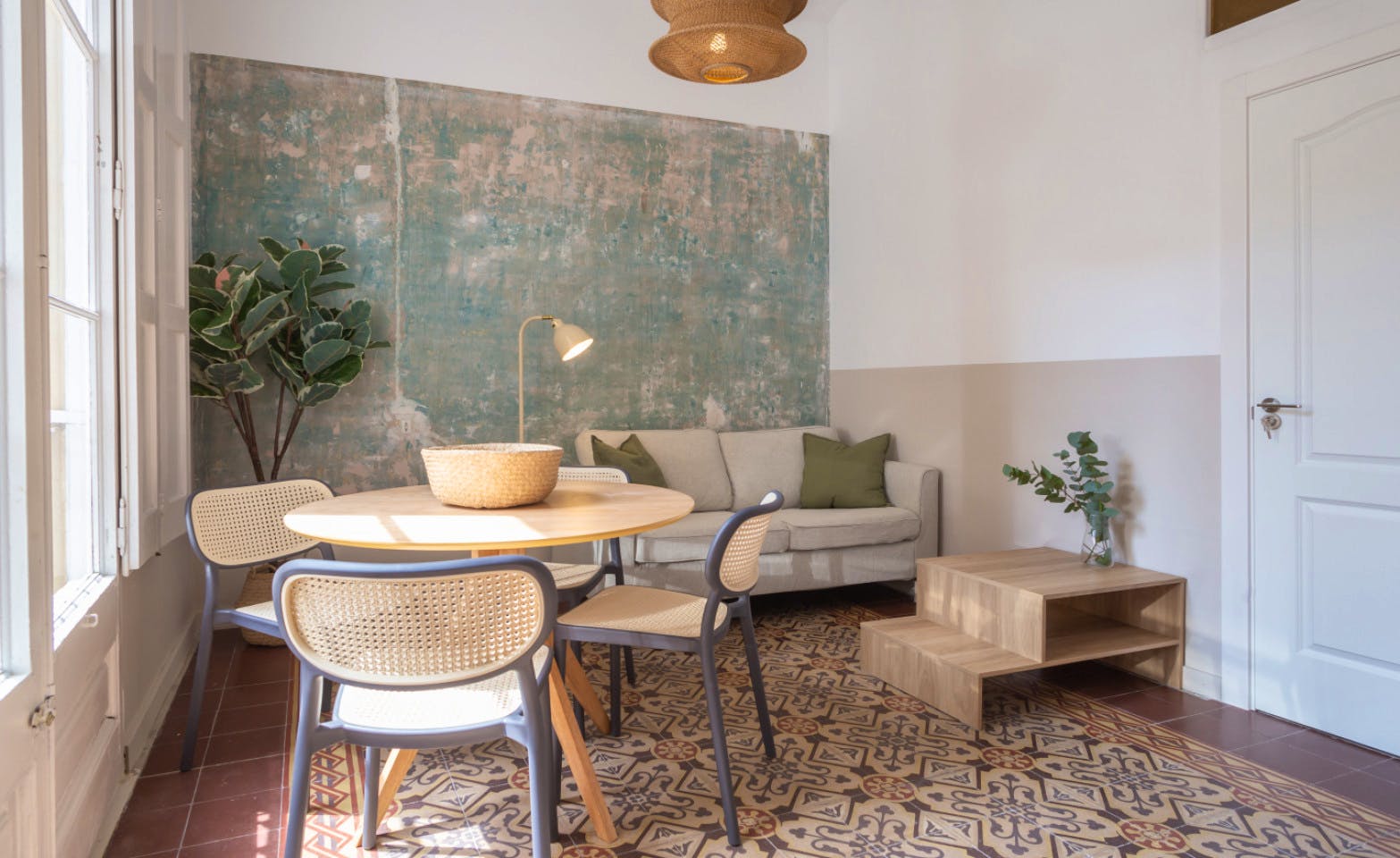 Designer Coliving Flat in Vibrant Sant Andreu, Barcelona