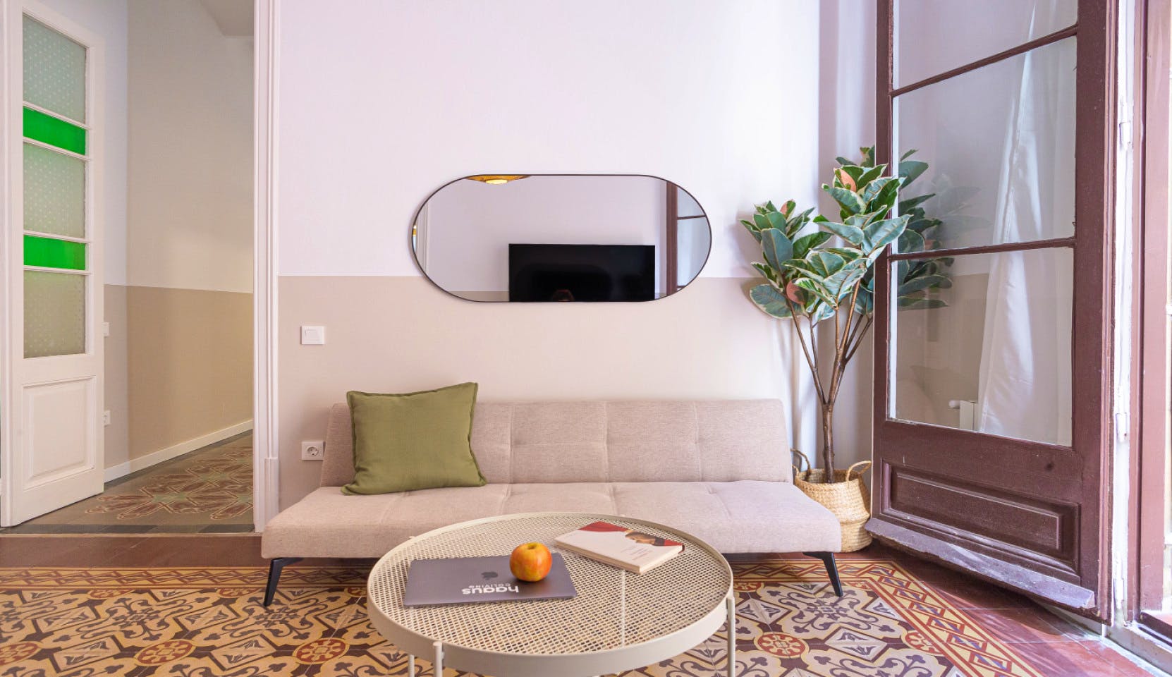 Bright Designer Flat in Historic Sant Andreu Neighborhood