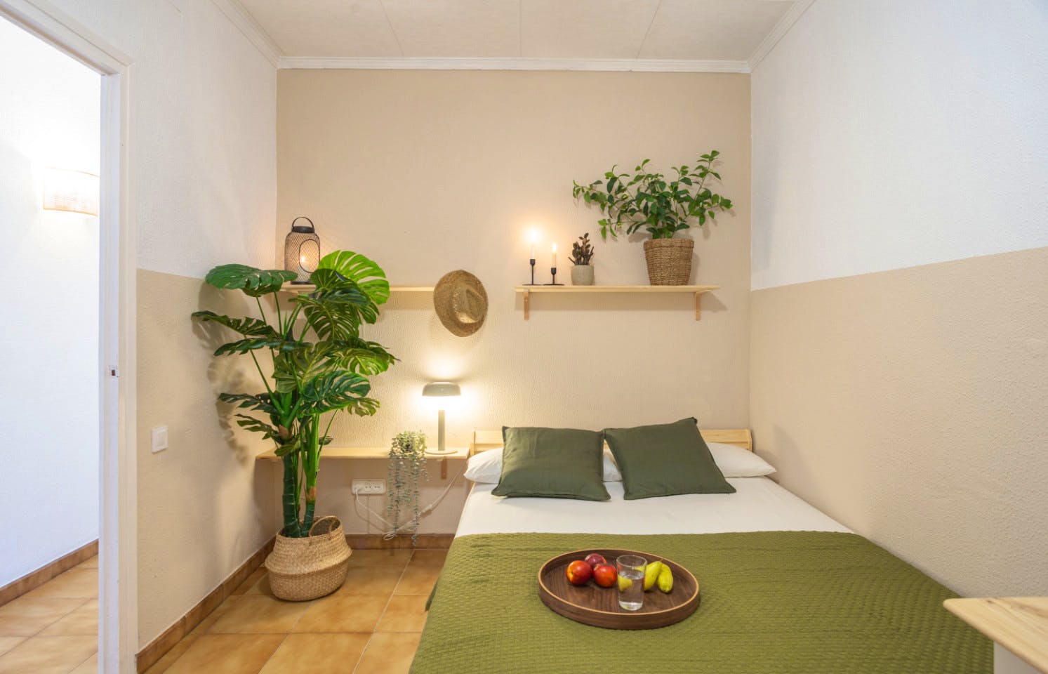 Serene Wabi-Sabi Coliving on Rambla del Raval in Historic Ciutat Vella