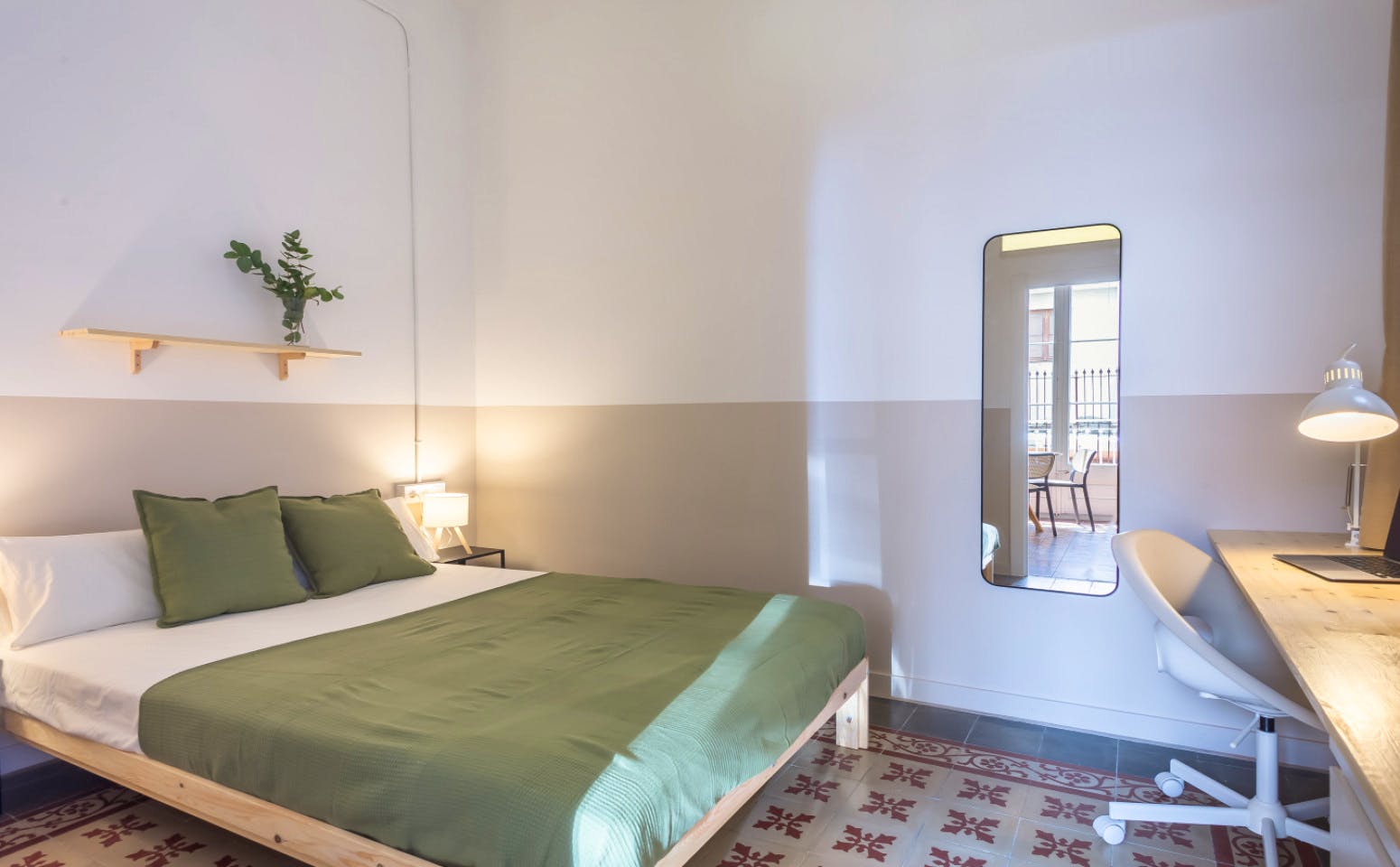 Designer Coliving Flat in Vibrant Sant Andreu, Barcelona