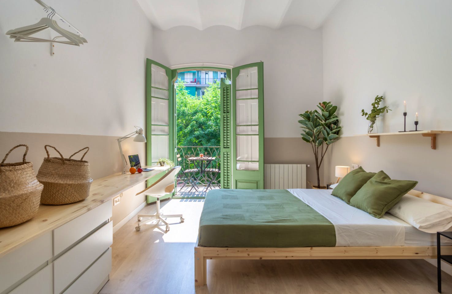 Bright Designer Flat in Historic Sant Andreu Neighborhood